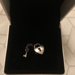 Key to my heart pandora bracelet charm